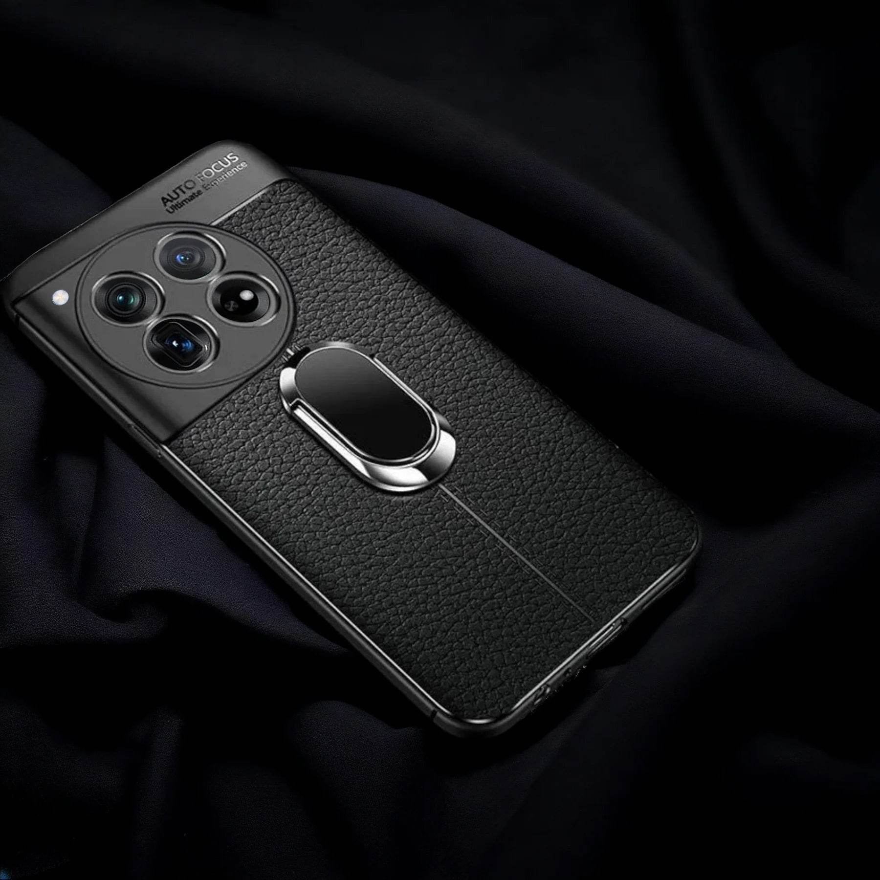 Sleek Urban Leather Ring Holder Case - OnePlus - Million Cases