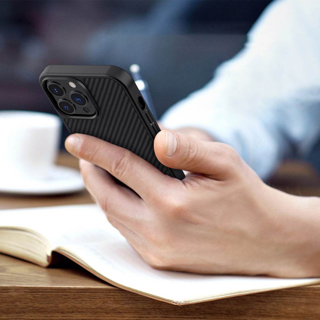 iPhone 13 Series Synthetic Carbon Fiber Case - Million Cases