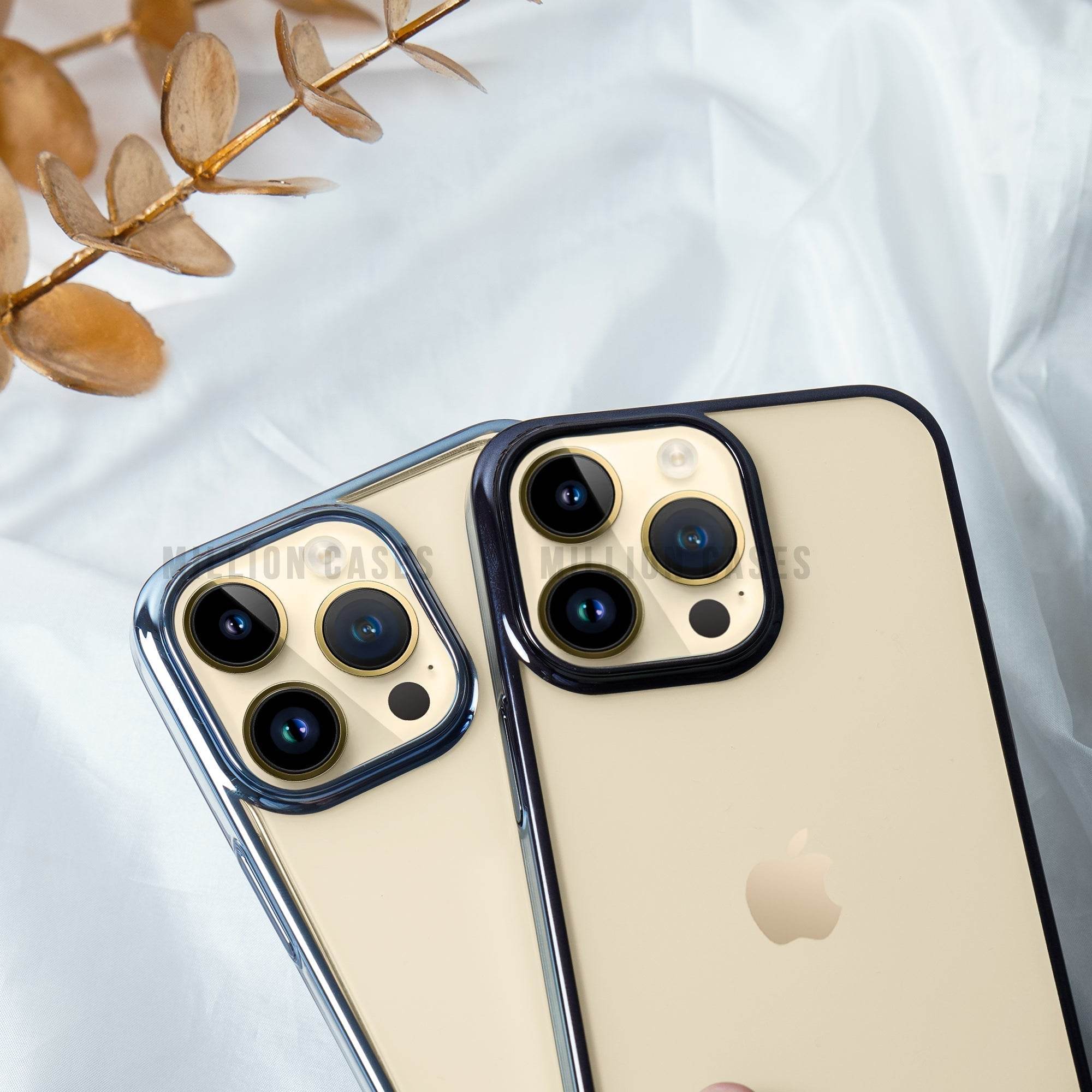 iPhone 14 Series Electroplating Clear Back Case - Million Cases