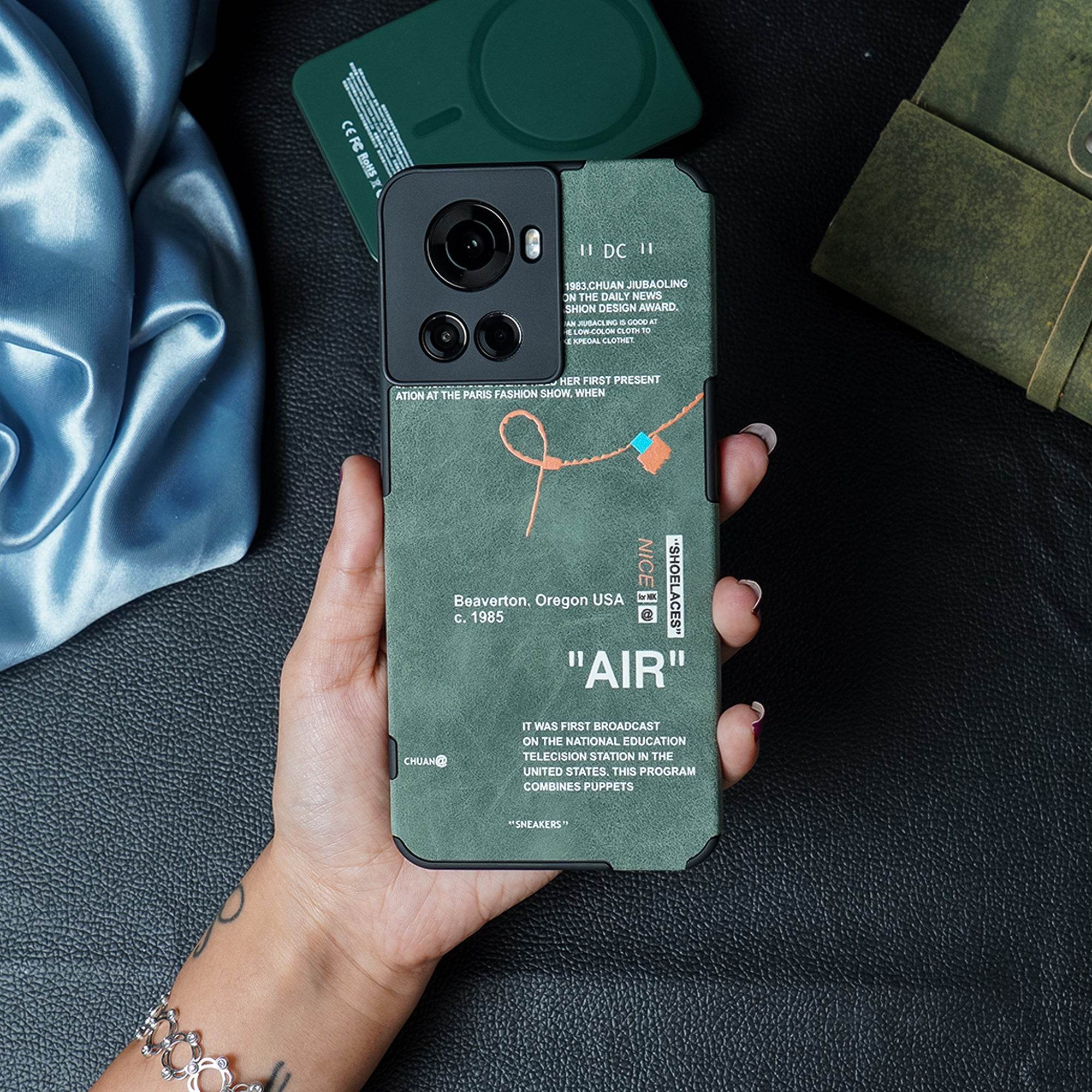 Sneaker Label Leather Edge Case - OnePlus - Million Cases