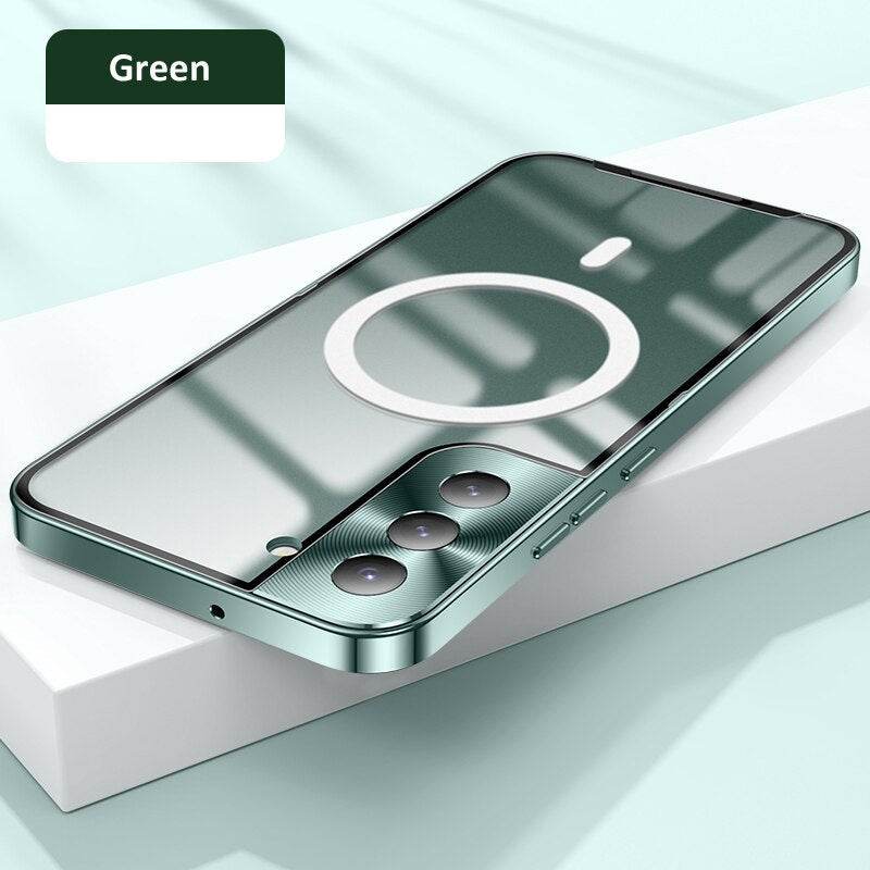 Matte Magsafe Case With Titanium Frame - Samsung - Million Cases
