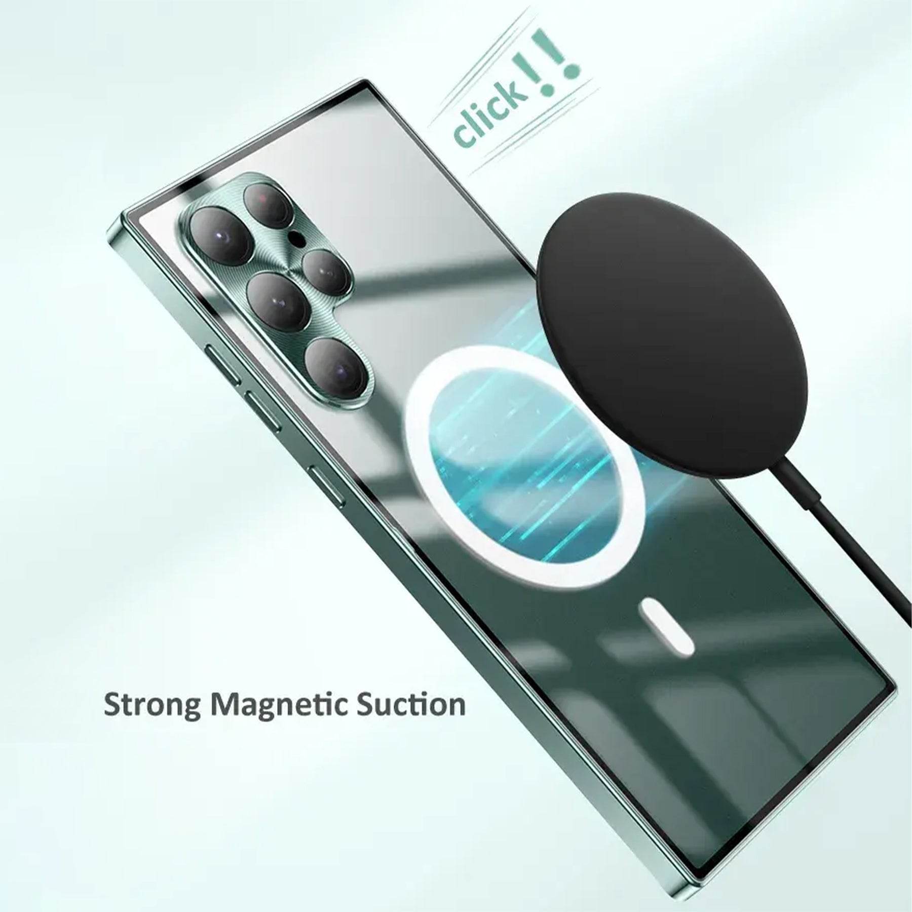 Matte Magsafe Case With Titanium Frame - Samsung - Million Cases