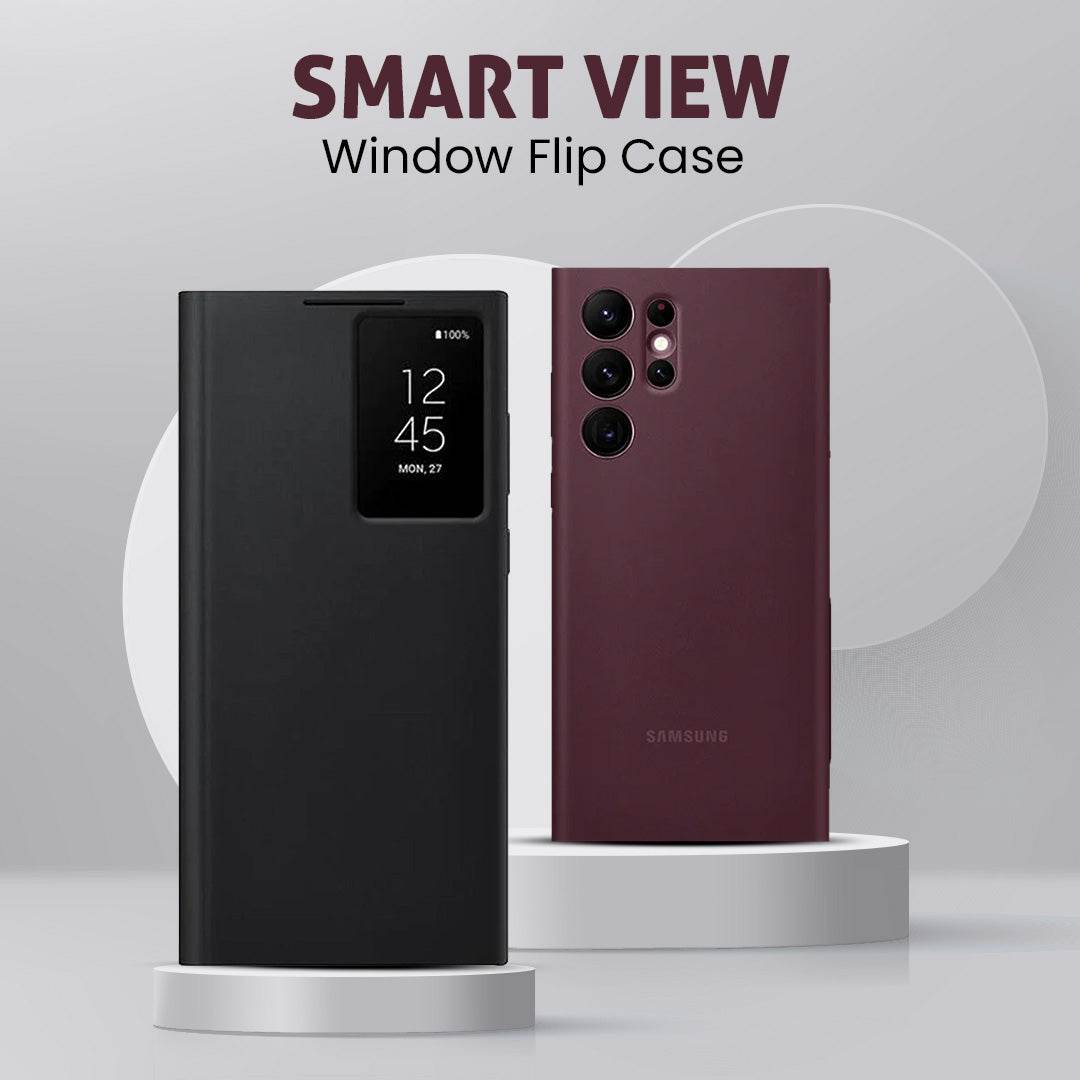 Smart View Wallet Flip Case - Samsung - Million Cases