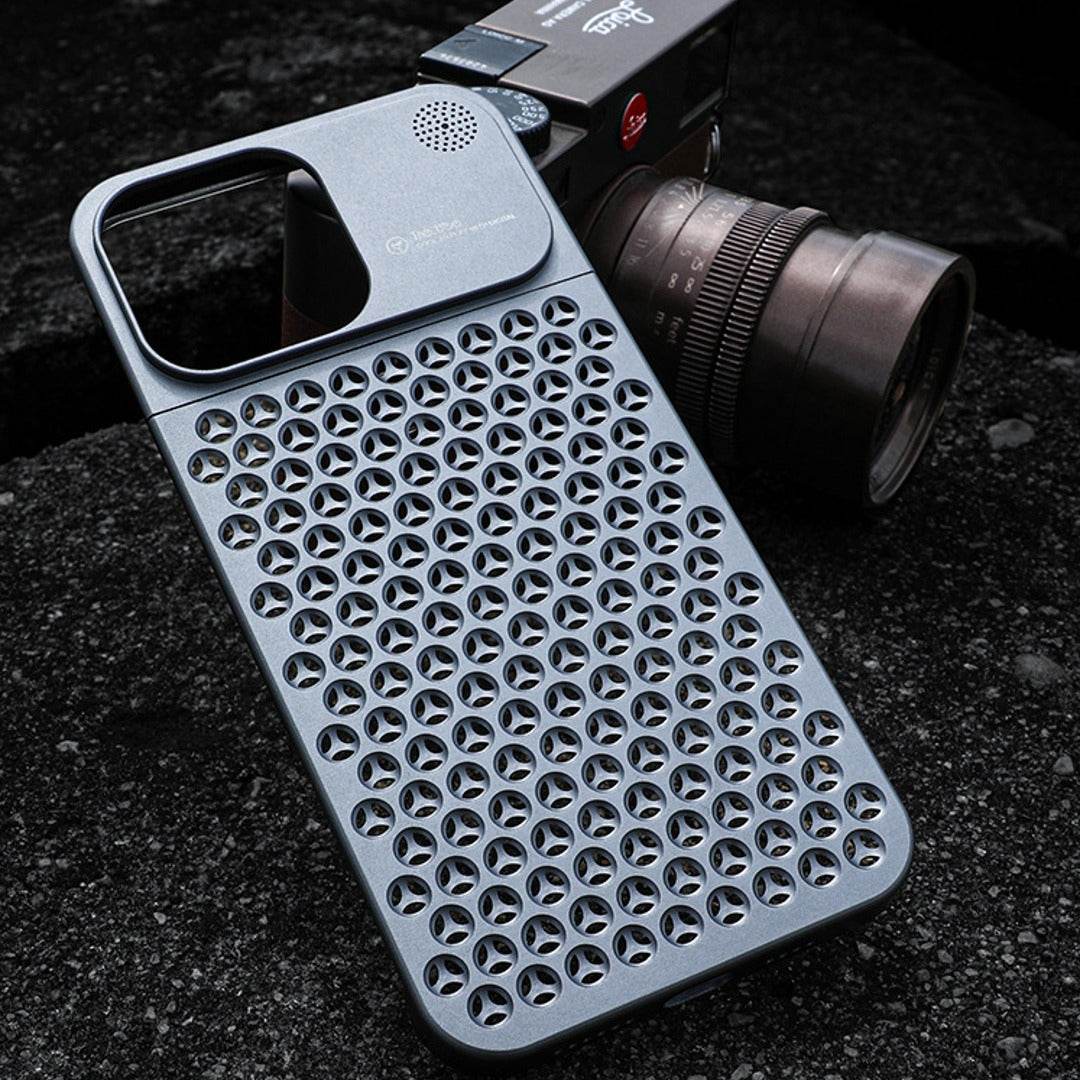 iPhone 14 Series Aero Mesh ® Metallic Hybrid Case - Million Cases