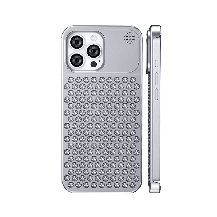 iPhone 14 Series Aero Mesh ® Metallic Hybrid Case - Million Cases