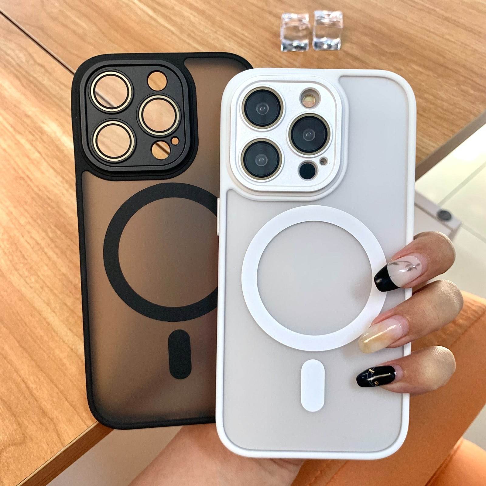 iPhone 15 Series Magnetic Matte Translucent Magsafe Case - Million Cases