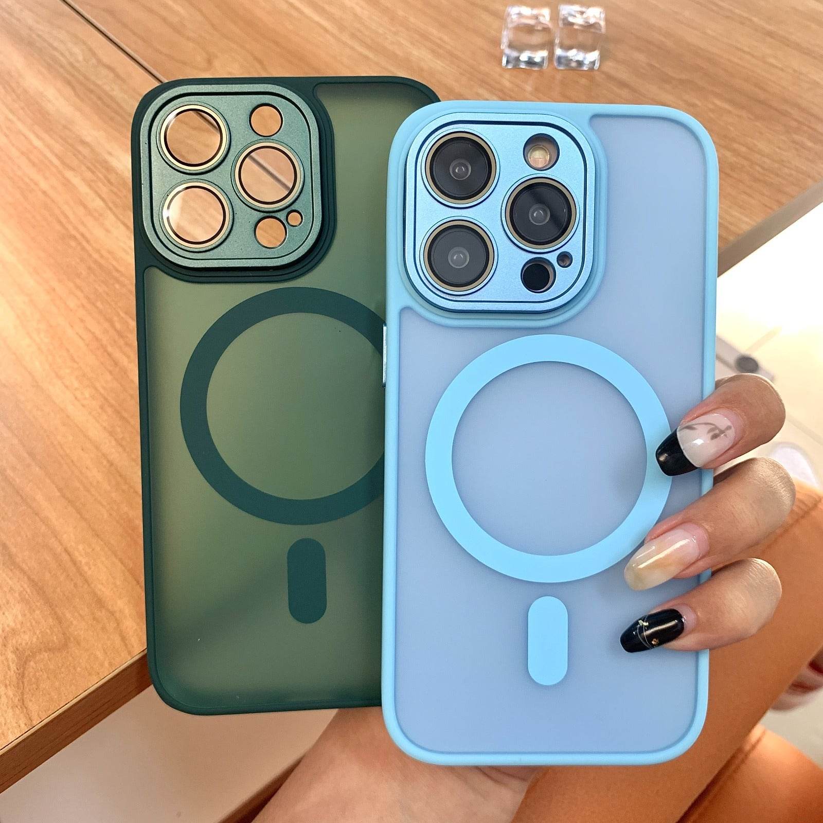iPhone 15 Series Magnetic Matte Translucent Magsafe Case - Million Cases