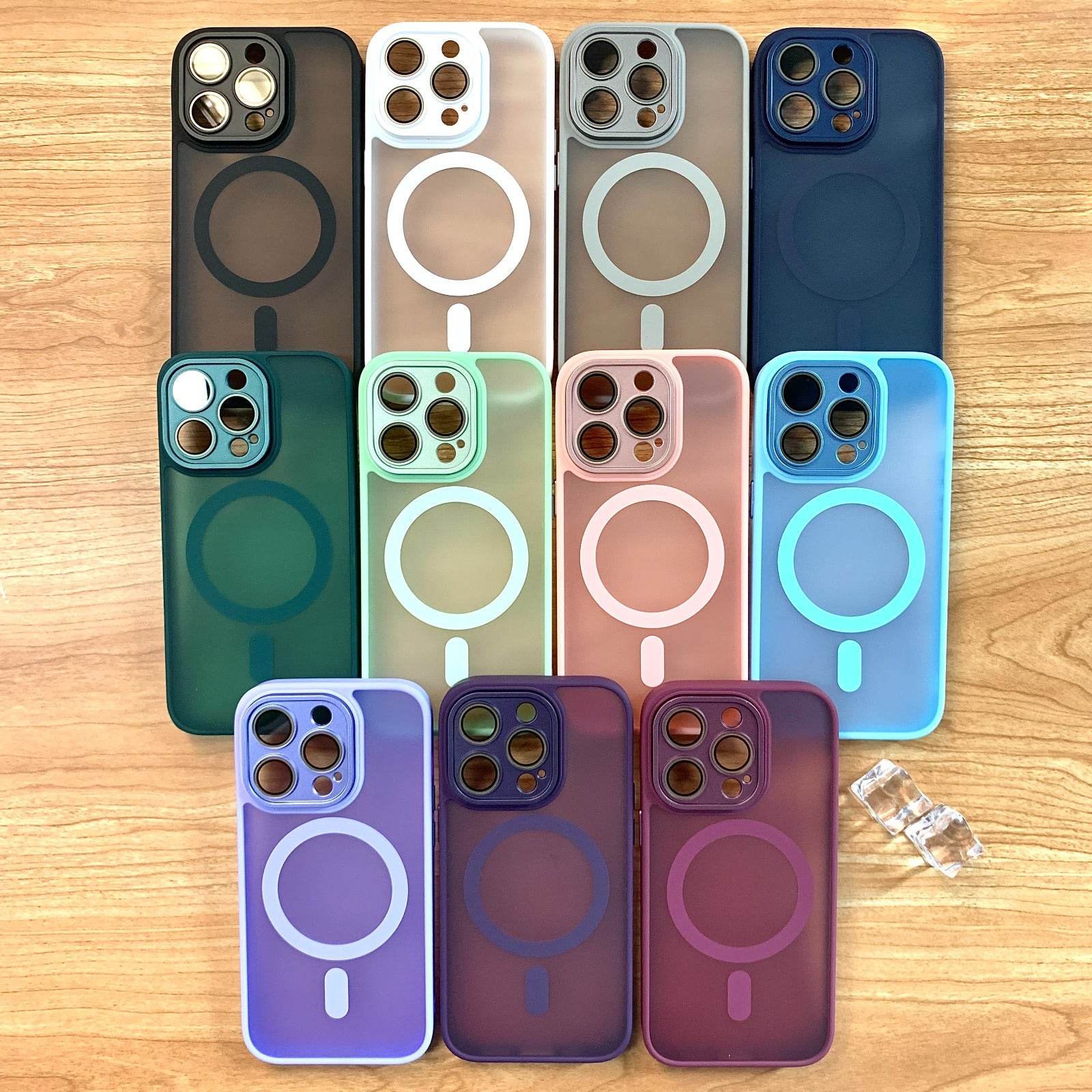 iPhone 15 Series Magnetic Matte Translucent Magsafe Case - Million Cases