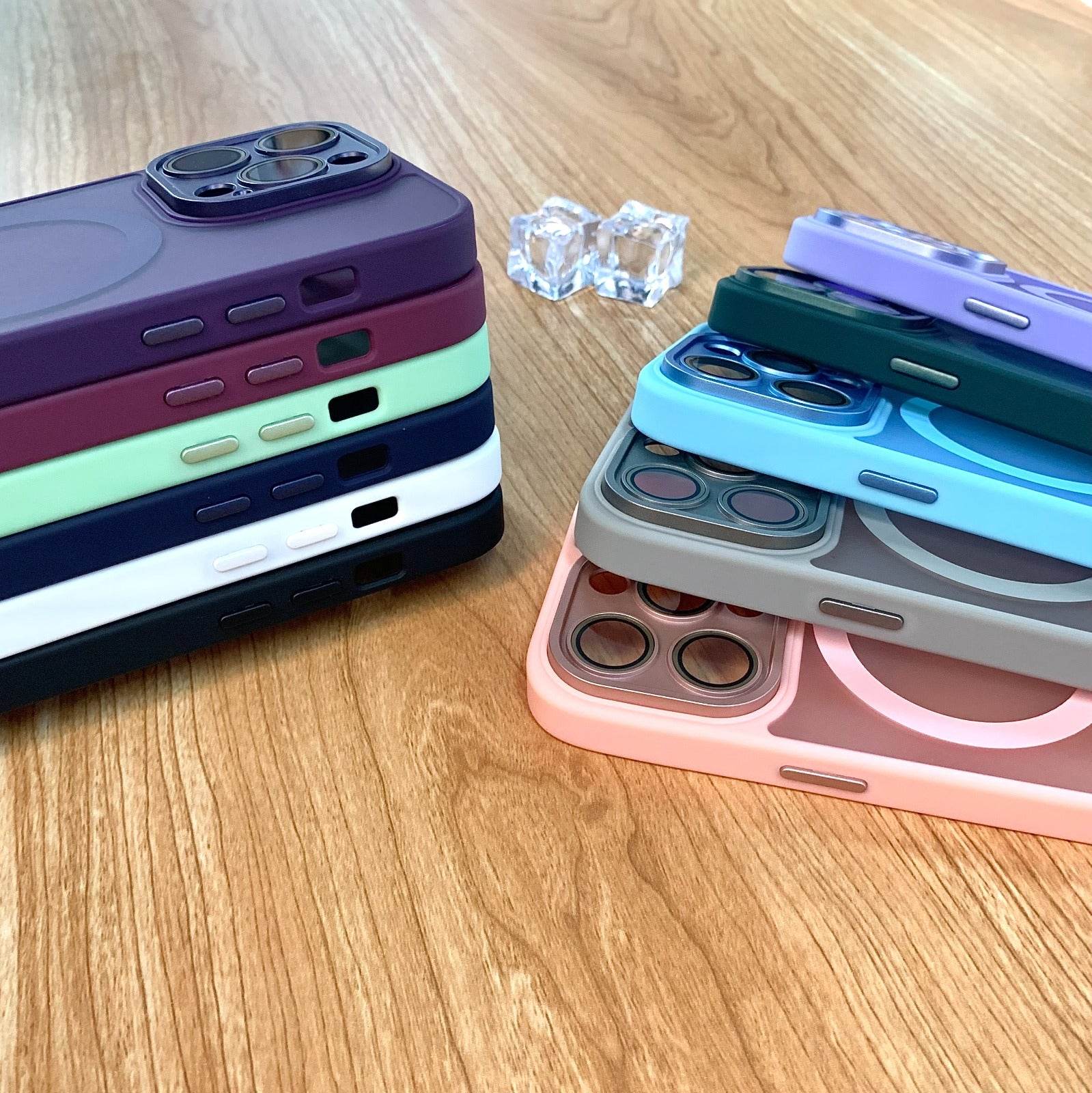 iPhone 15 Series Magnetic Matte Translucent Magsafe Case - Million Cases