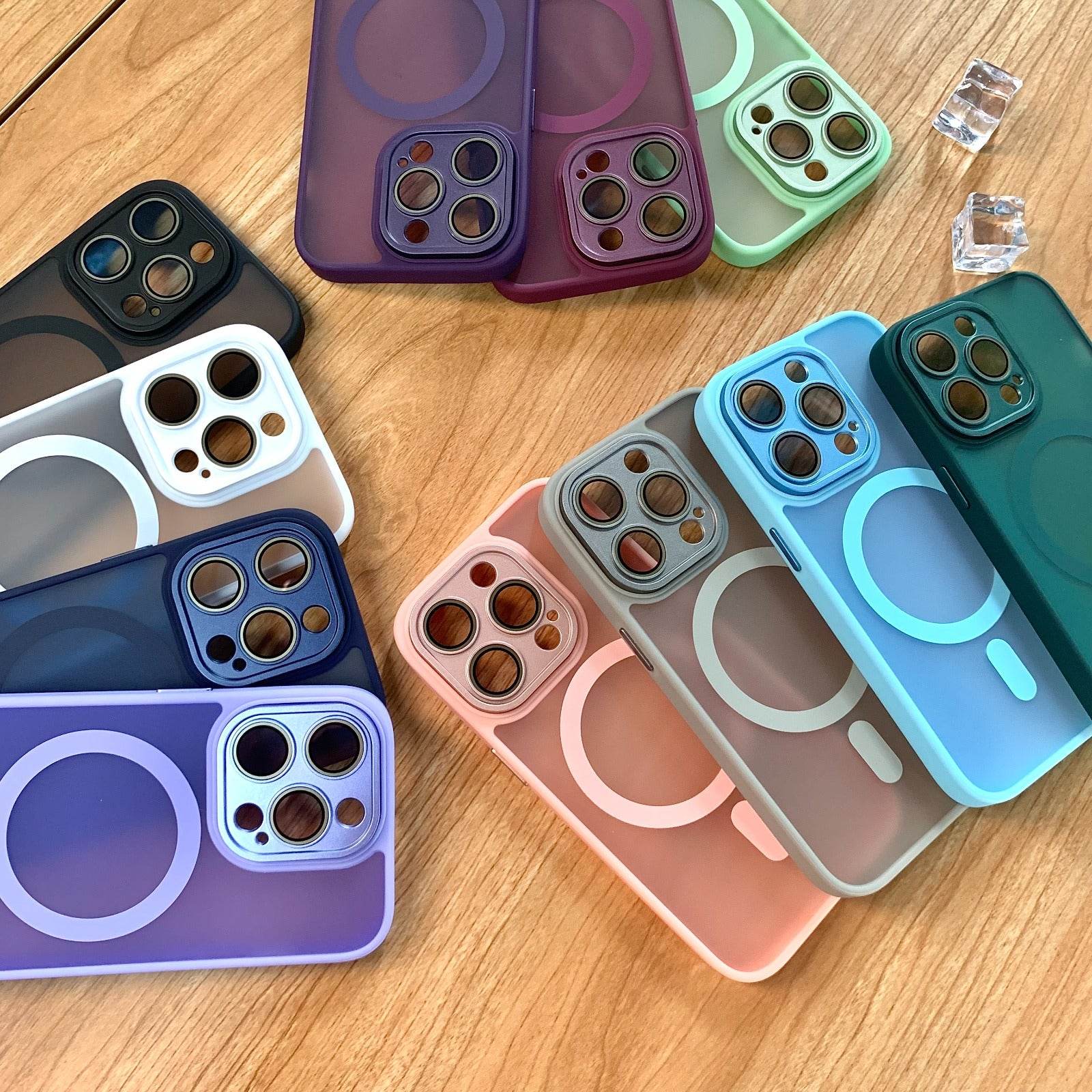 iPhone 15 Series Magnetic Matte Translucent Magsafe Case - Million Cases