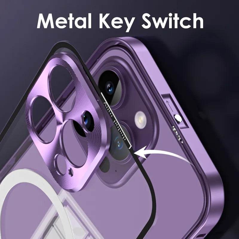 Luxury Ultra-Thin Matte Metal Frame Case - iPhone - Million Cases