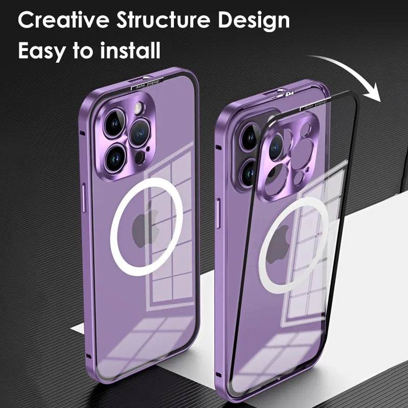 Luxury Ultra-Thin Matte Metal Frame Case - iPhone - Million Cases