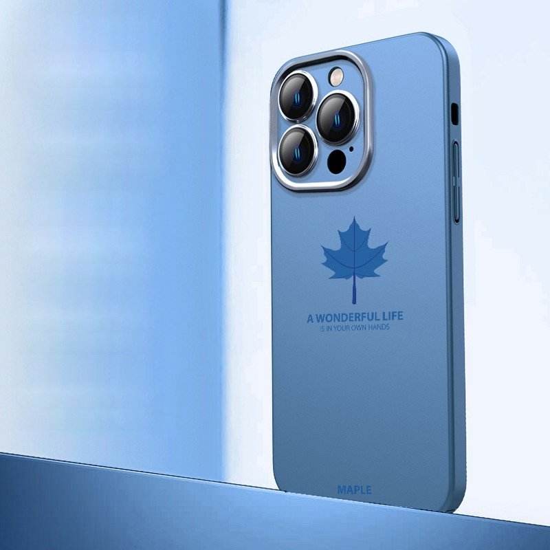 iPhone 13 Series Autumn Radiance Maple Leaf Matte Case - Million Cases