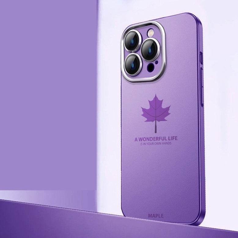 iPhone 14 Series Autumn Radiance Maple Leaf Matte Case - Million Cases