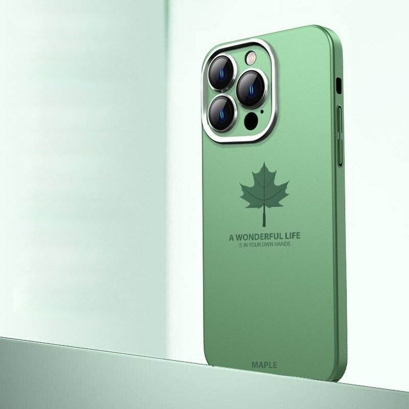 iPhone 13 Series Autumn Radiance Maple Leaf Matte Case - Million Cases