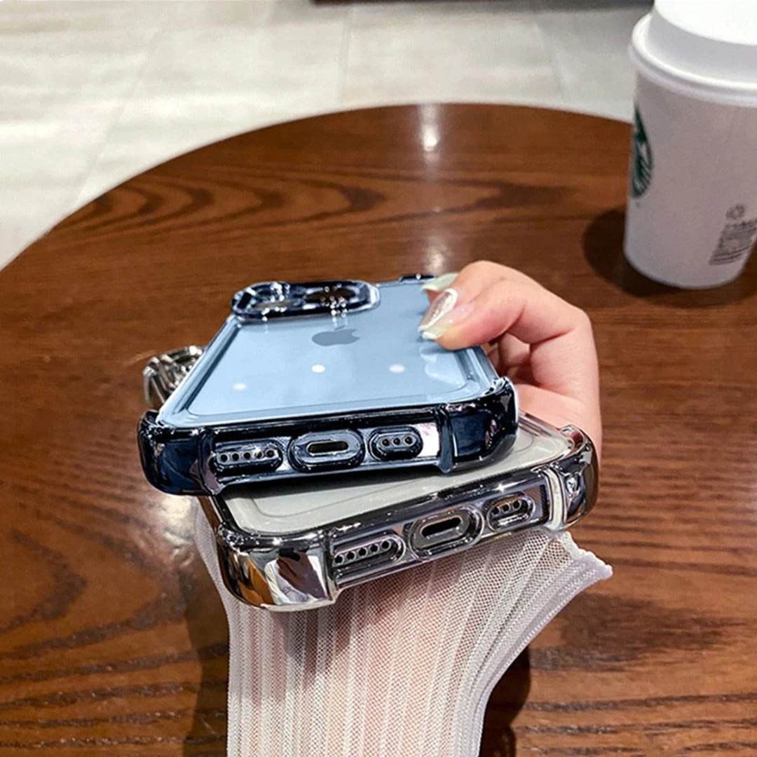 iPhone 14 Series Crystal Edge Transparent Bumper Case - Million Cases