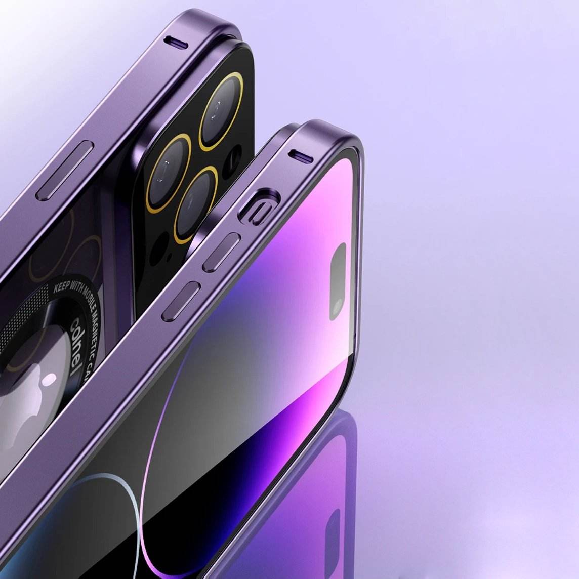 iPhone 14 Series Deluxe Metallic Frame Case - Million Cases
