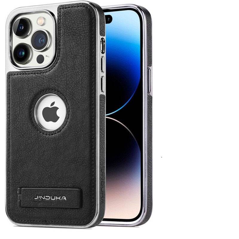 Genuine Leather Bracket Holder Case - iPhone - Million Cases