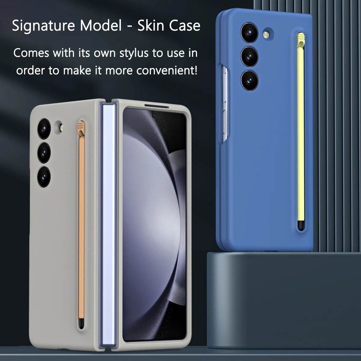 Galaxy Z Fold5 Flexi Shield Slim S-Pen Slot Edition Case - Million Cases