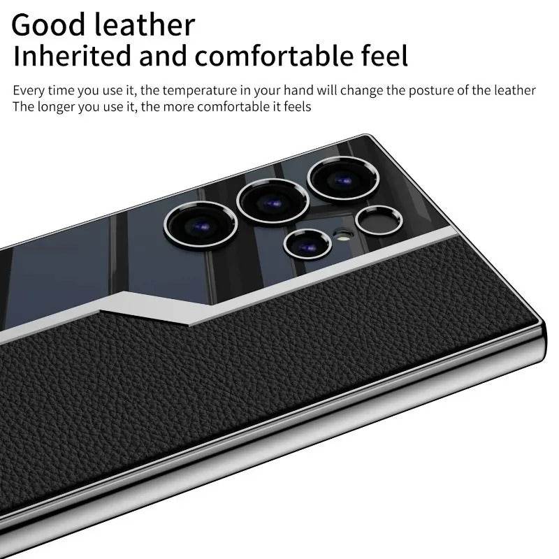 Quilted Classic Plain Leather Craft Case - Samsung - Million Cases