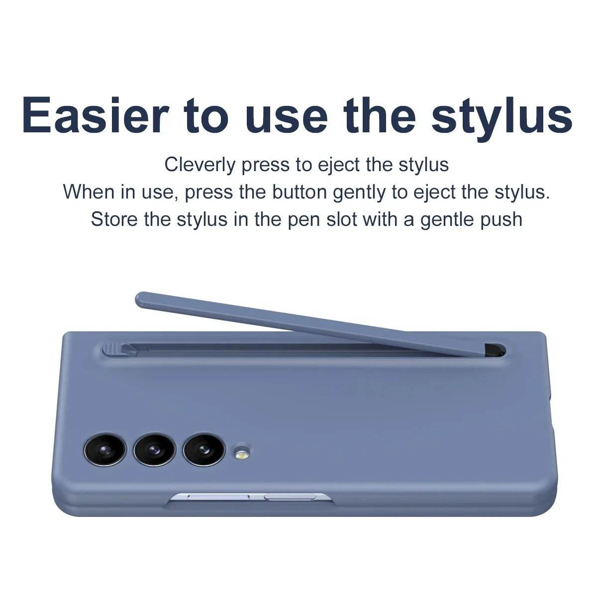 Galaxy Z Fold Series Flexi Shield Slim S-Pen Slot Edition Case - Million Cases