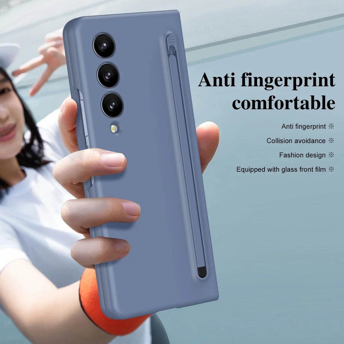 Galaxy Z Fold Series Flexi Shield Slim S-Pen Slot Edition Case - Million Cases