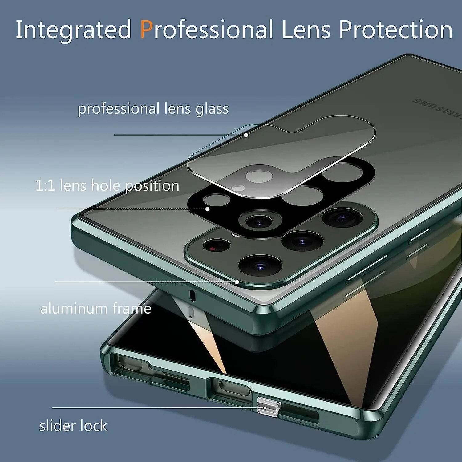 Magnetic Lock Privacy Pro Case - Samsung - Million Cases