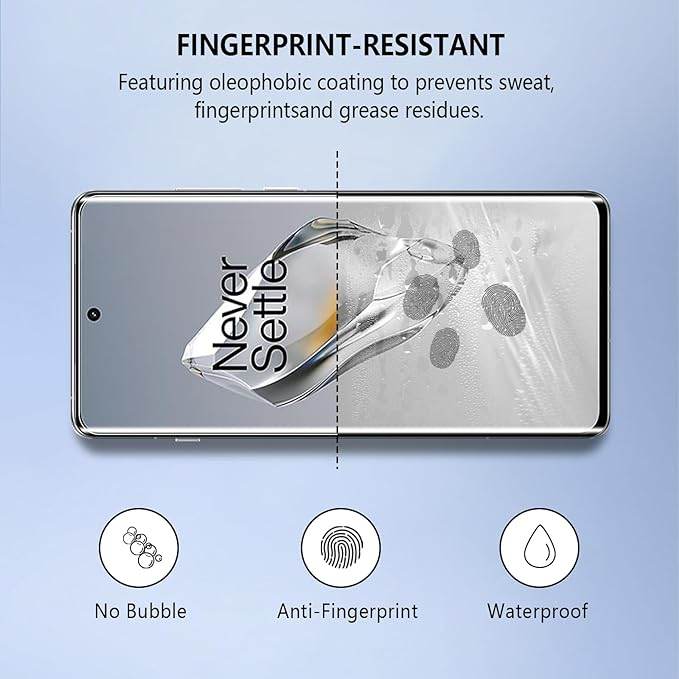 OnePlus 12 Full Liquid Glue UV Tempered Glass - Million Cases