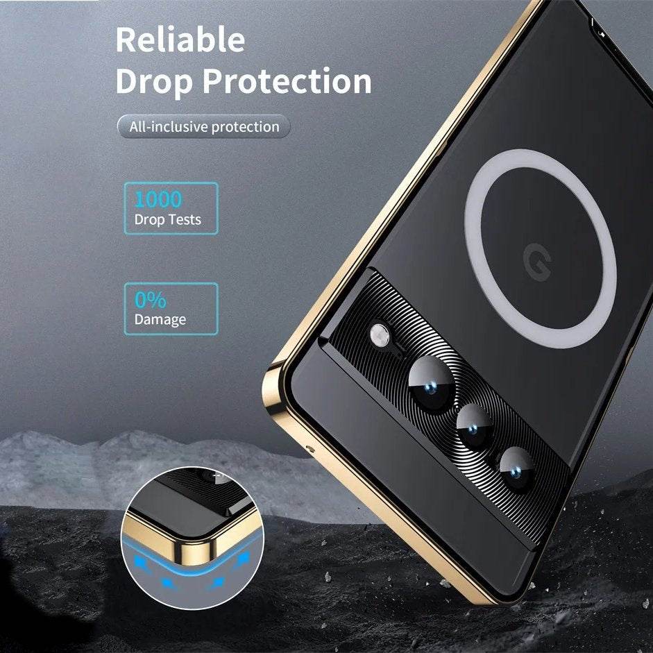 Luxe Guard Ultra Thin Metal Frame Case - Google - Million Cases