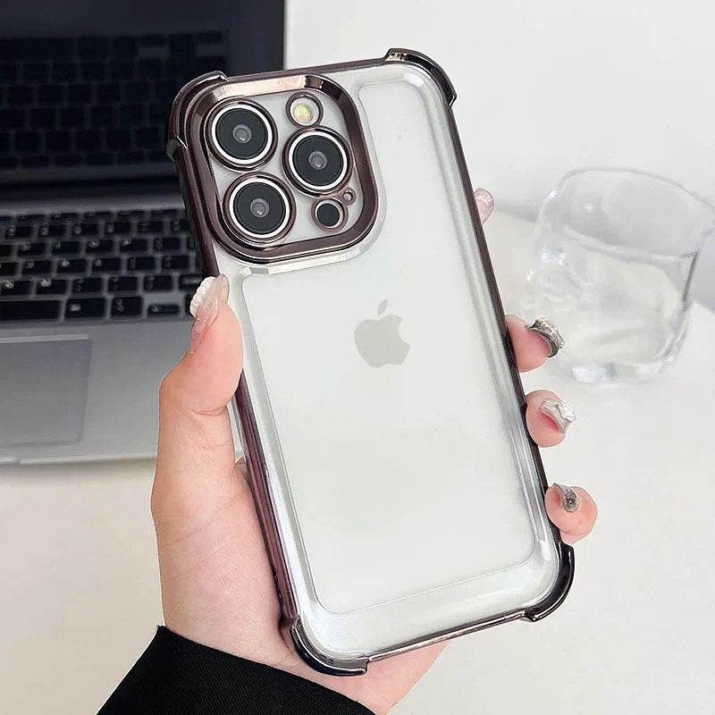 Crystal Edge Transparent Bumper Case - iPhone - Million Cases