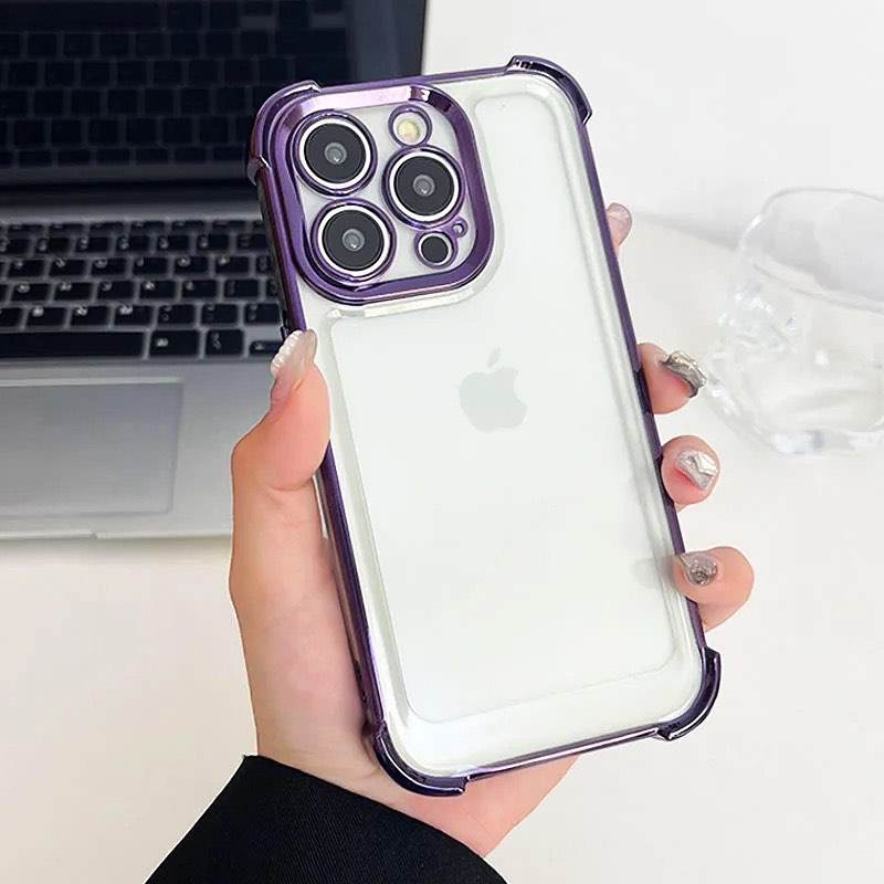 Crystal Edge Transparent Bumper Case - iPhone - Million Cases