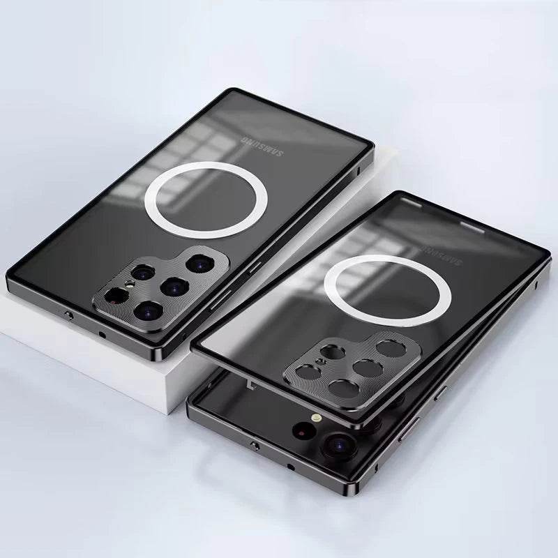 Luxury Ultra-Thin Magsafe Matte Metal Frame Case - Samsung - Million Cases