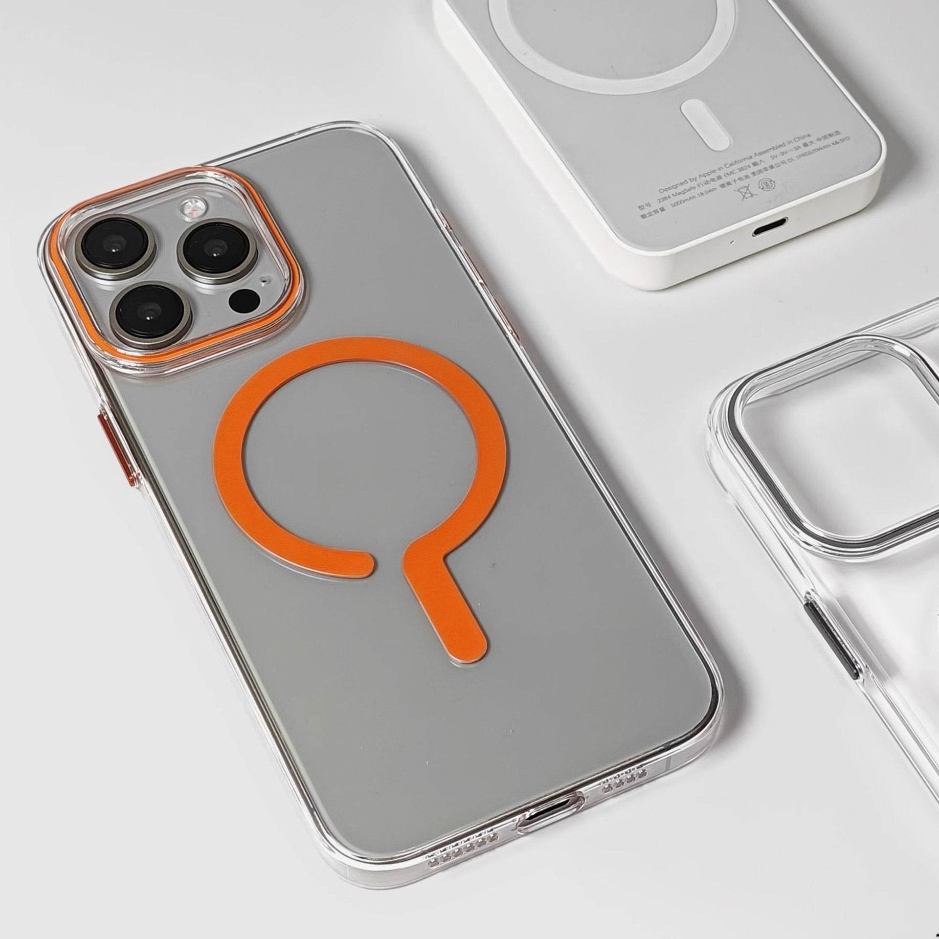 Crystal Clear Magnetic Hard Shell Case - iPhone - Million Cases
