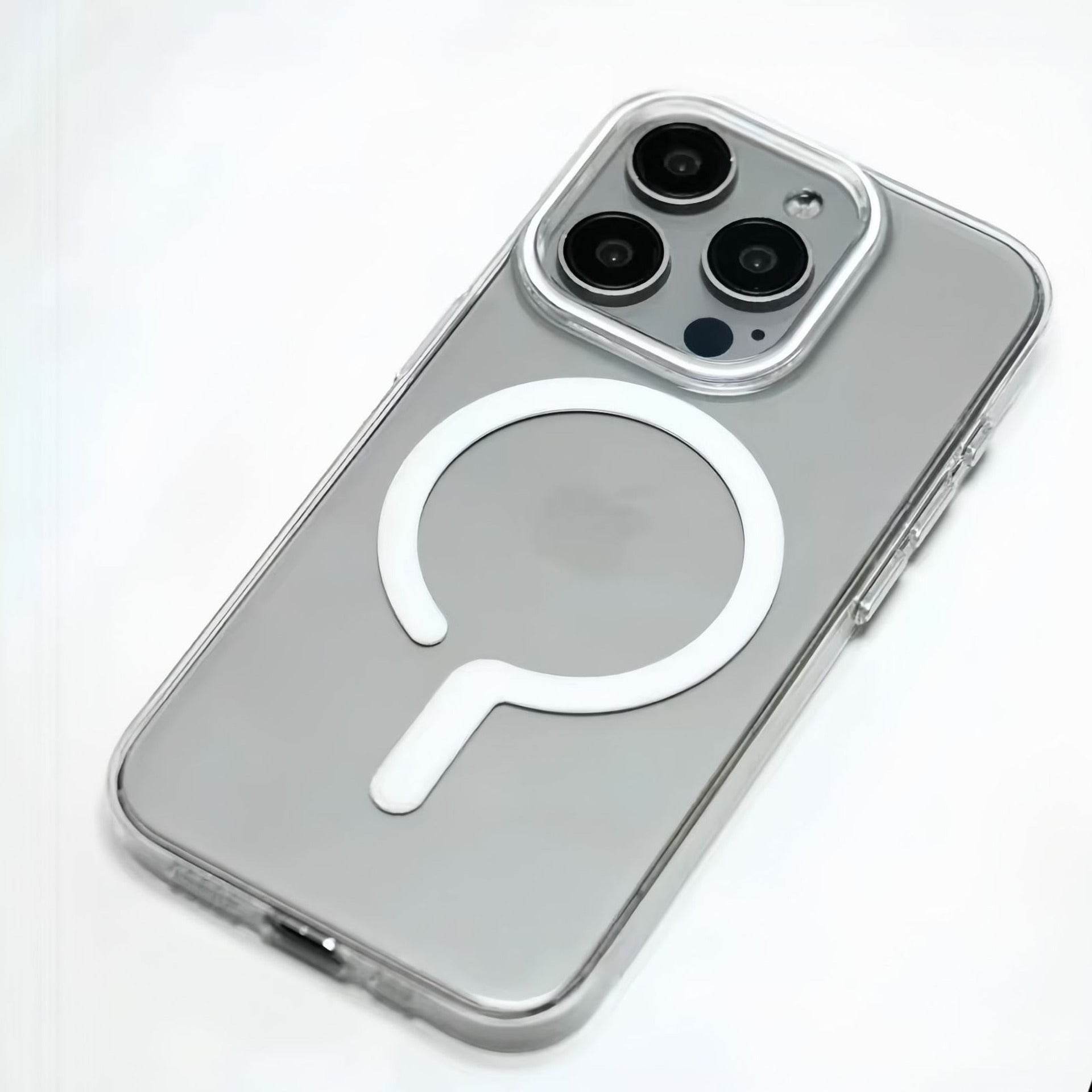 Crystal Clear Magnetic Hard Shell Case - iPhone - Million Cases