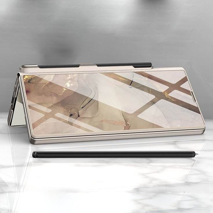 Galaxy Z Fold Series Premium Marble Pattern Case - Million Cases