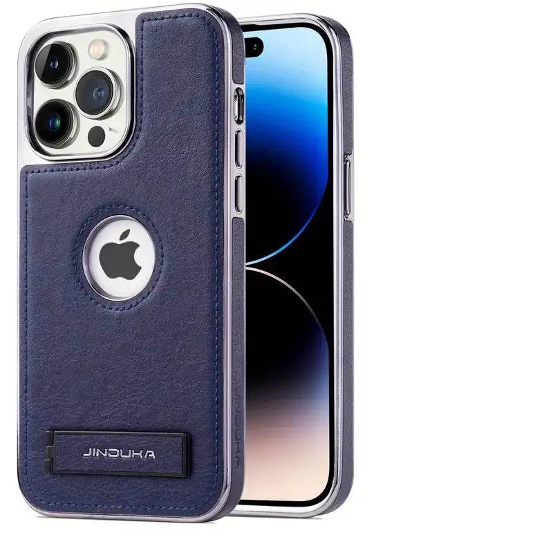 Genuine Leather Bracket Holder Case - iPhone - Million Cases