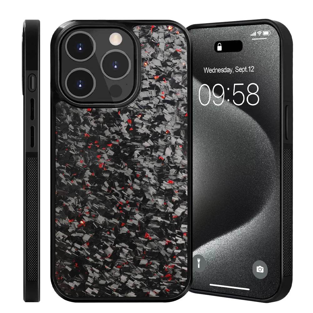 Fragmented Confetti Carbon Fiber Case - iPhone - Million Cases
