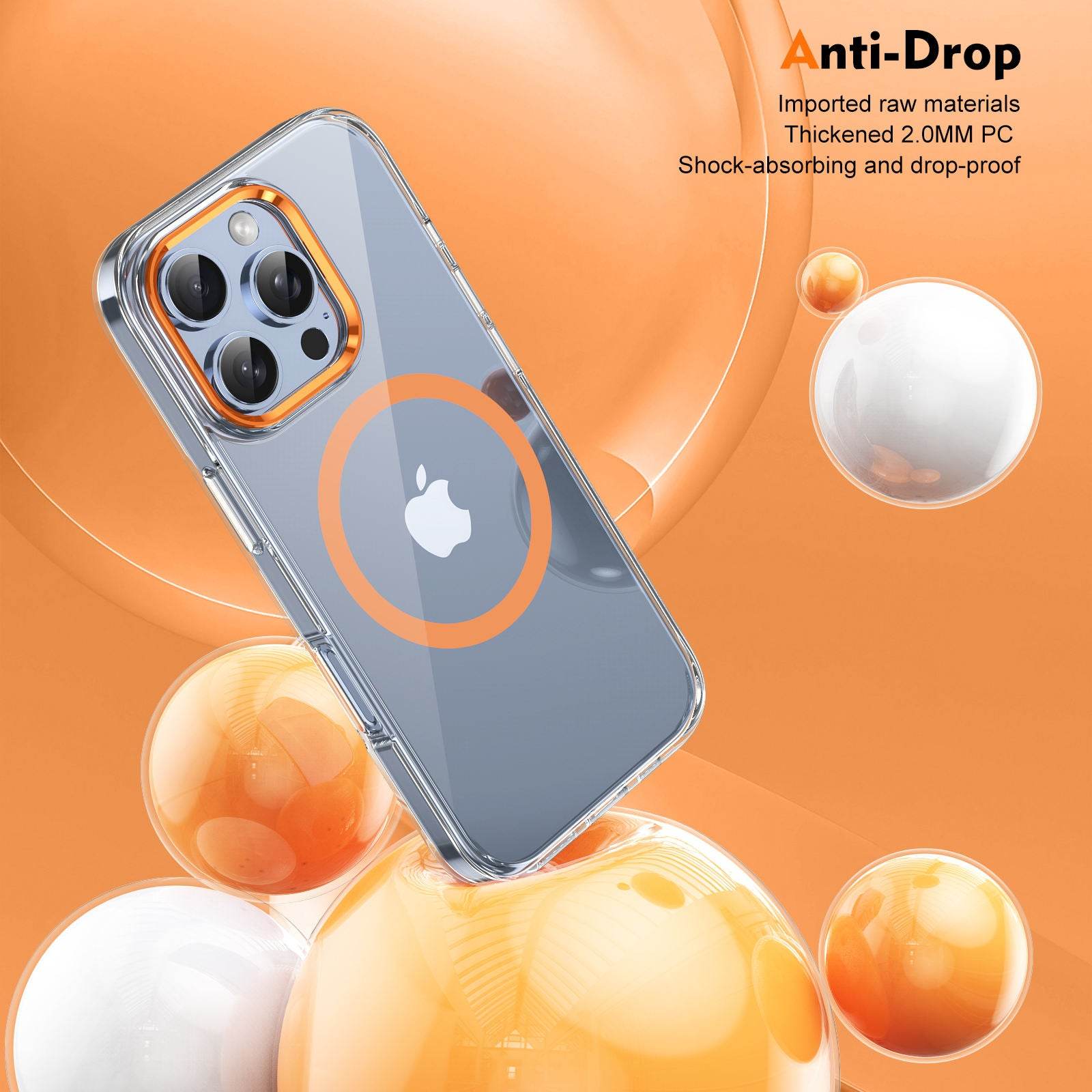 Vibrant Electroplated Magsafe Clear Case - iPhone - Million Cases