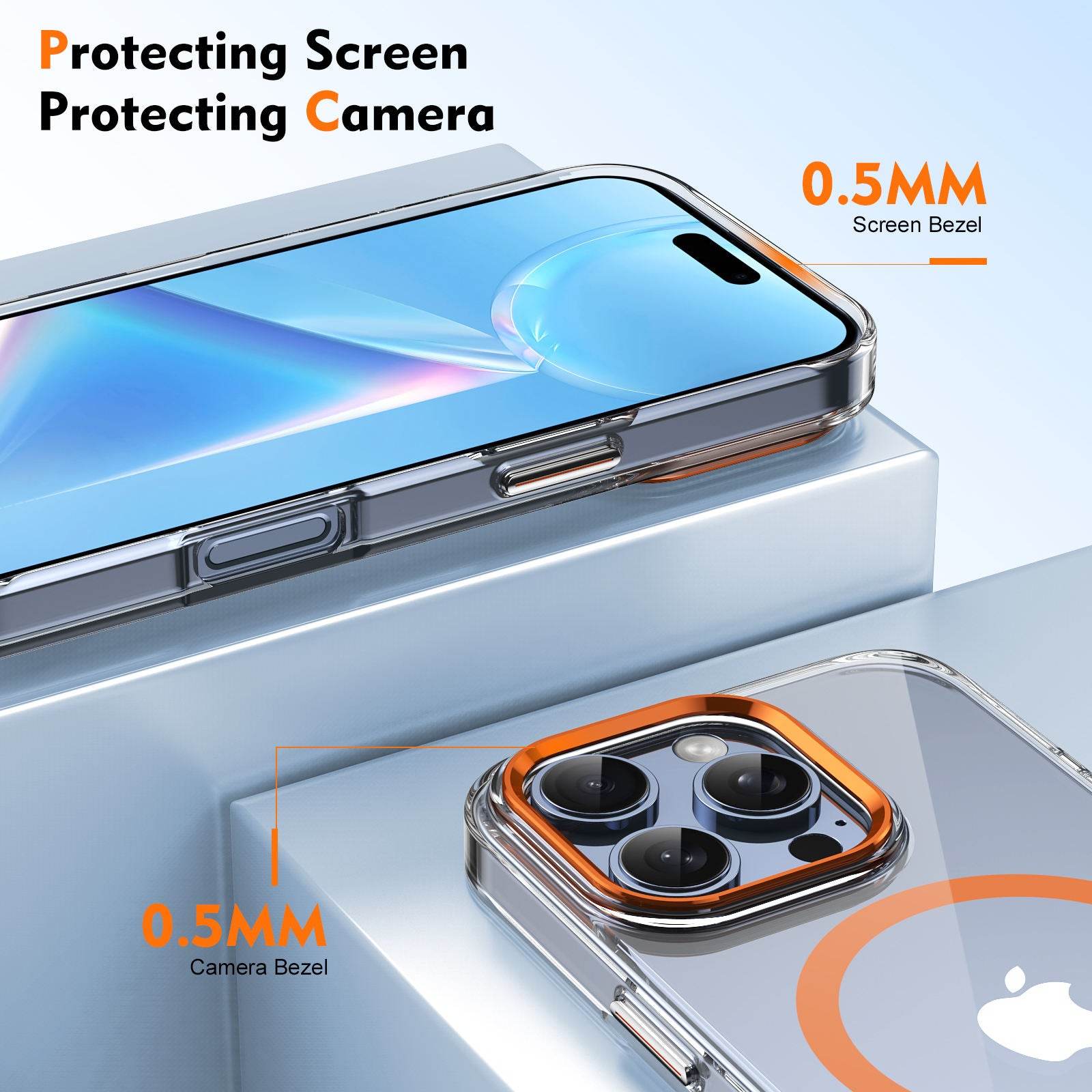 Vibrant Electroplated Magsafe Clear Case - iPhone - Million Cases