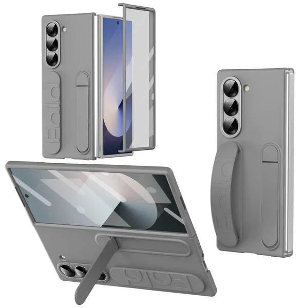 Galaxy Z Fold Series Dual Function Wristband Stand Case - Million Cases
