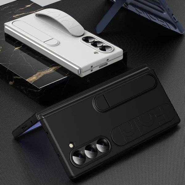 Galaxy Z Fold Series Dual Function Wristband Stand Case - Million Cases