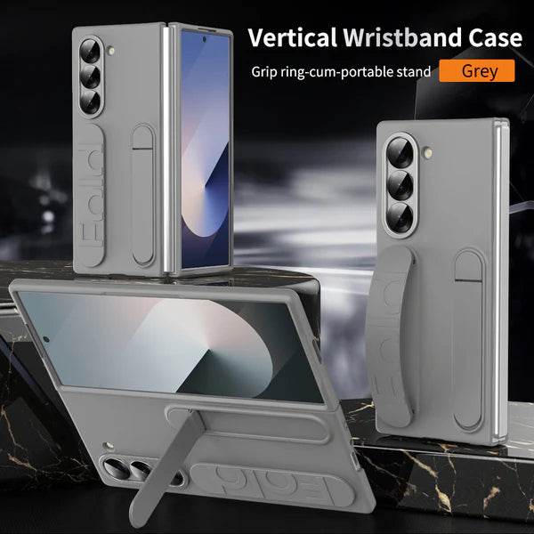 Galaxy Z Fold Series Dual Function Wristband Stand Case - Million Cases