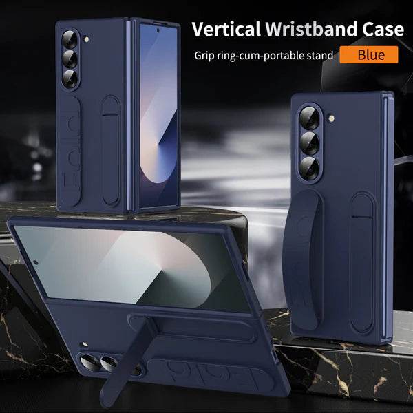 Galaxy Z Fold Series Dual Function Wristband Stand Case - Million Cases