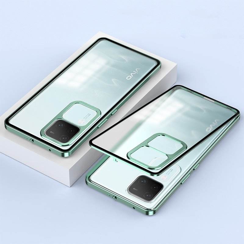 Frosty Dual Layer Metal Armor Case - Vivo - Million Cases