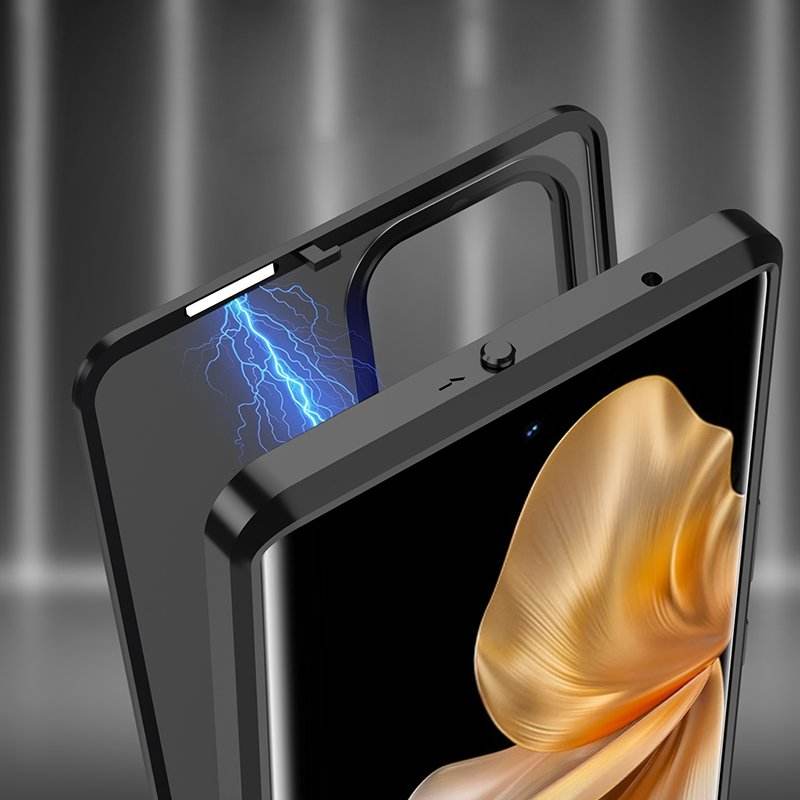 Frosty Dual Layer Metal Armor Case - Vivo - Million Cases