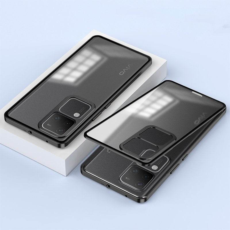 Frosty Dual Layer Metal Armor Case - Vivo - Million Cases