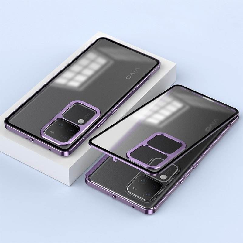Frosty Dual Layer Metal Armor Case - Vivo - Million Cases