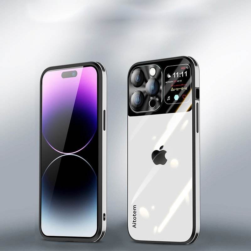 Sleek Glossy Armor Window Glass Case - iPhone - Million Cases