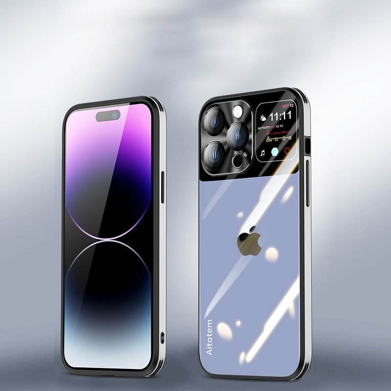 Sleek Glossy Armor Window Glass Case - iPhone - Million Cases