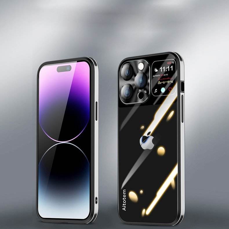 Sleek Glossy Armor Window Glass Case - iPhone - Million Cases
